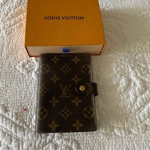 Louis Vuitton PM agenda in monogram